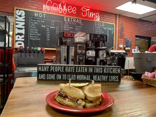 Southern grilled cheese at Holly’s Gourmet’s Market & Café  