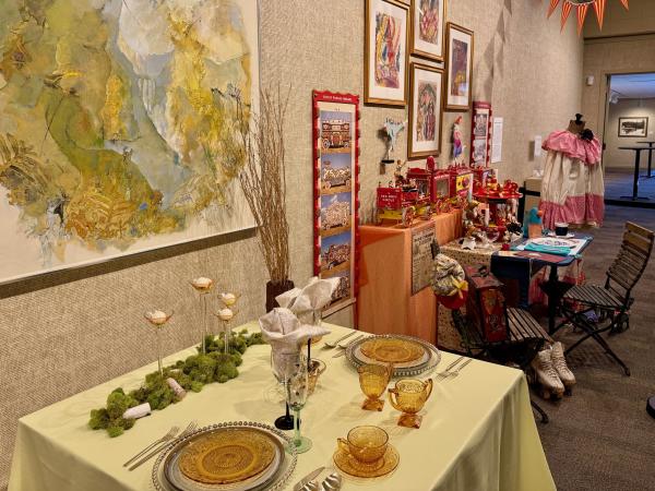 Tablesettings exhibits at the Rahr-West Art Museum in Manitowoc