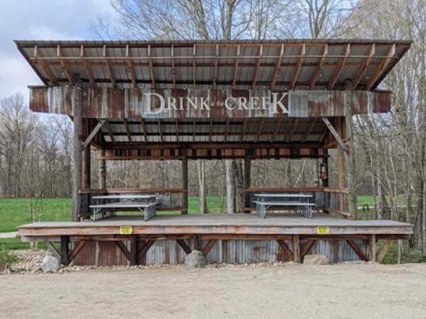 The Drink at the Creek stage will continue to welcome live music through October!