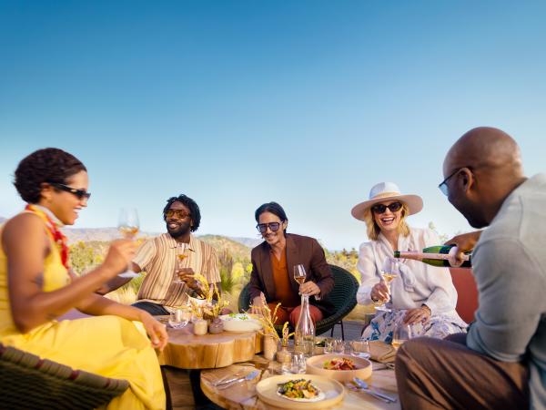 Brunch at Chandon in Napa Valley