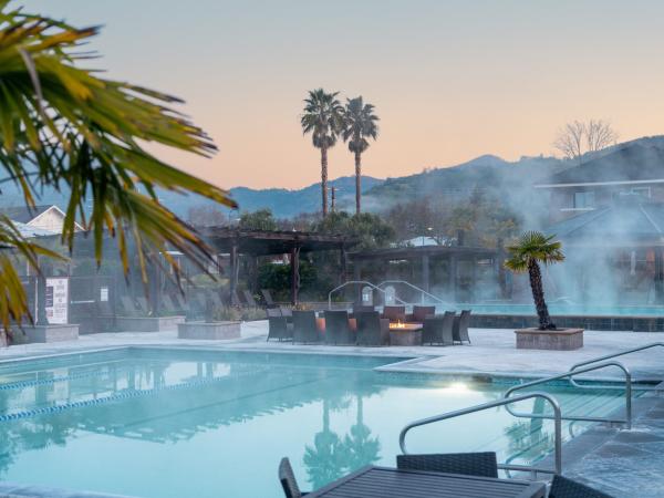 Calistoga Spa Hot Springs pools