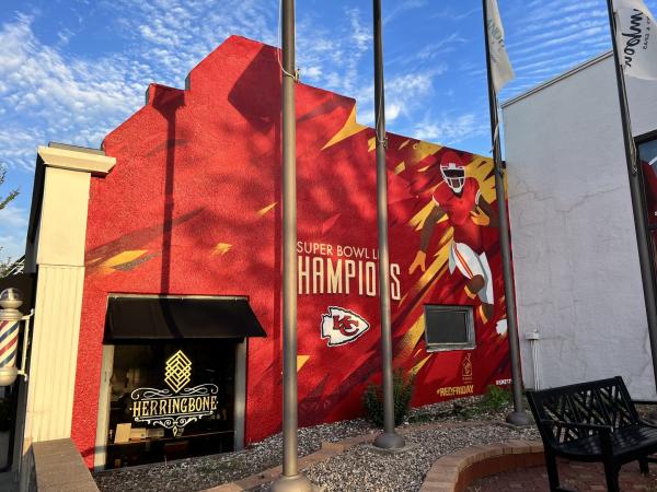 Chiefs mural