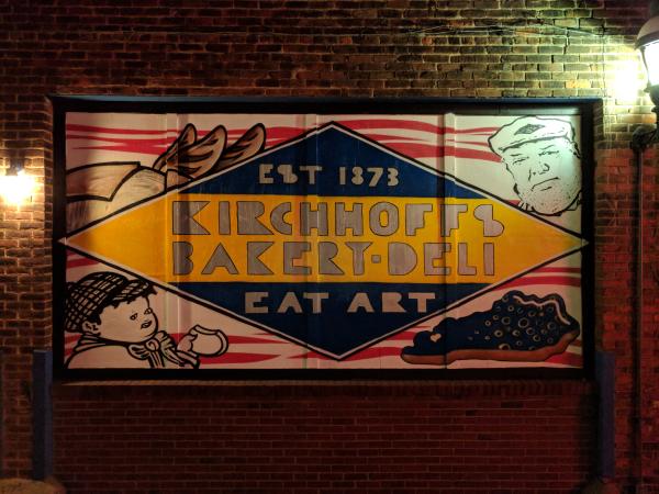 Kirchhoff's Alley Mural