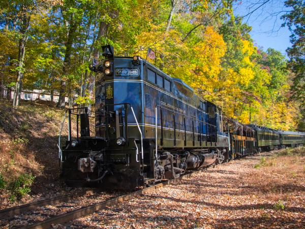 Colebrookdale Railroad in the Fall