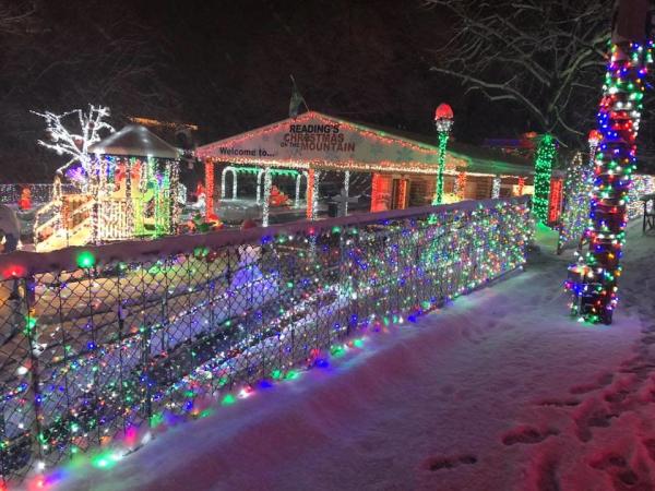 Image of colored christmas lights