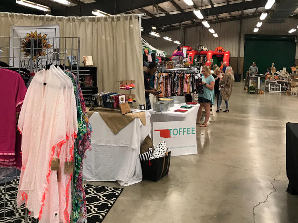 Dresses At A Craft Show At The Payne County Expo Center In Stillwater, OK