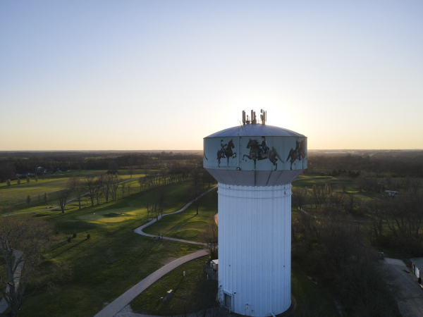 Weissinger Hills sunset