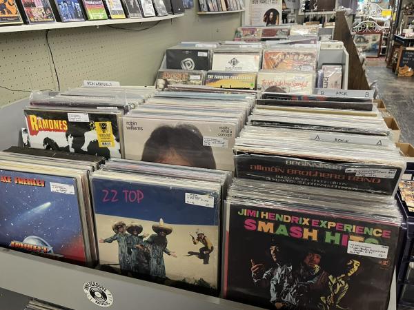 Records at 3rd Street Antiques in Puyallup