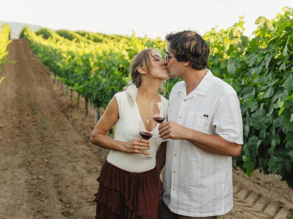 Couple in Vineyards