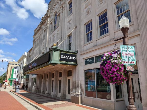 Grand Theater in Wausau During Summer