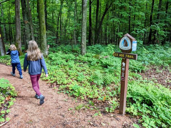 Kids on Ice Age Trail