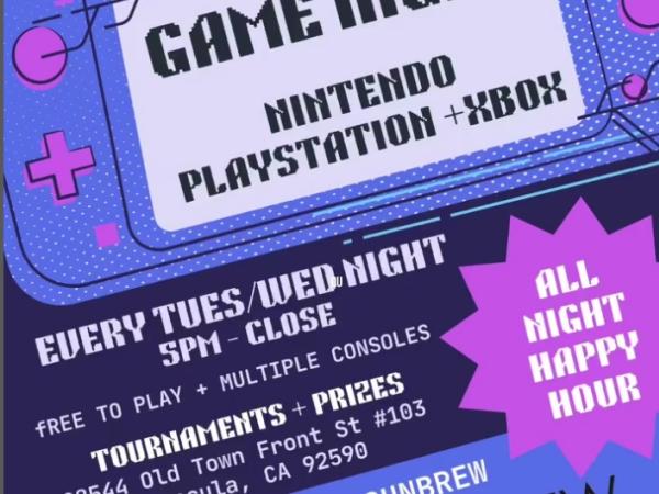 Game Night - Nintendo & Board Games (all ages)