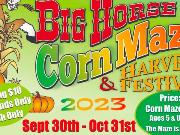 Big Horse Corn Maze & Pumpkin Patch 2023