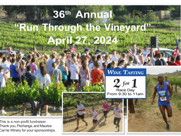 36th Annual Run Through The Vineyard