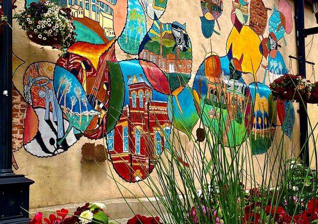 Fort Collins Flowers Alley Art