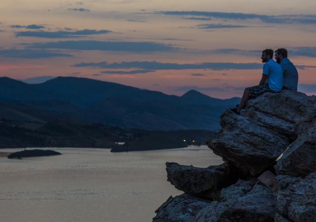 Horsetooth Sunset