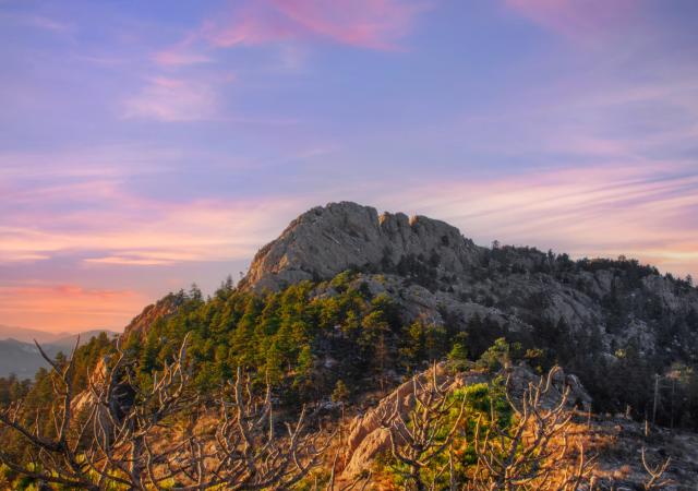 Sunset at Horsetooth Reservoir