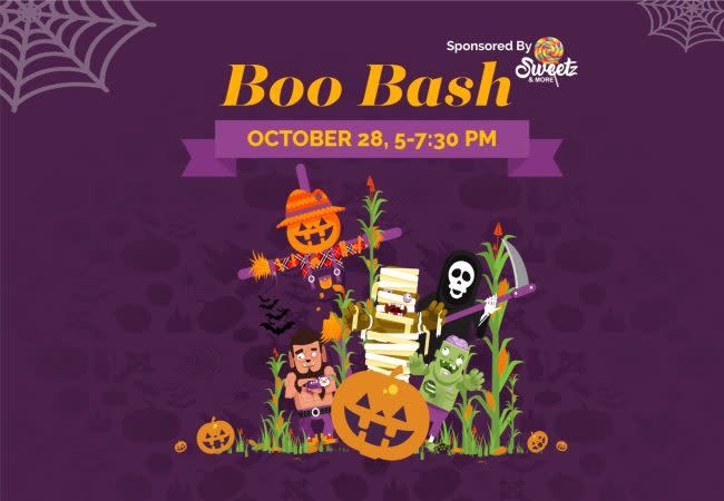 Settlers Green - Boo Bash Flyer