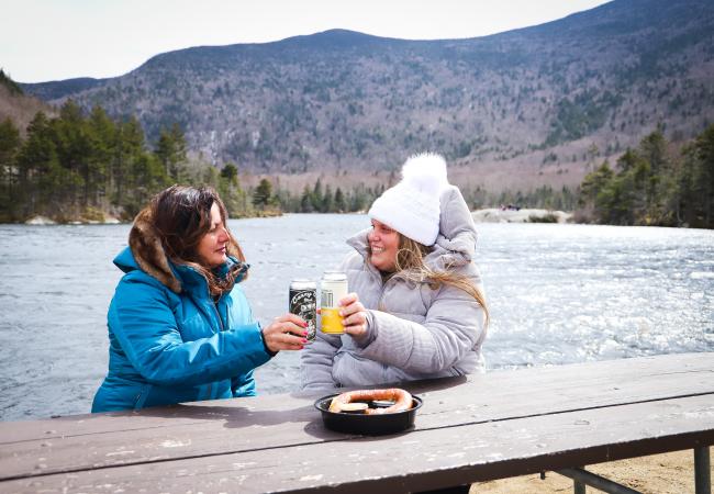 Beaver Pond Picnickers, Kinsman Notch