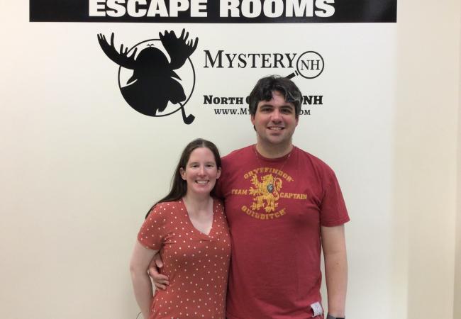 Mystery NH Escape Room Couple