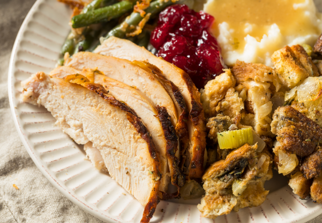 Thanksgiving Dinner Stock Image