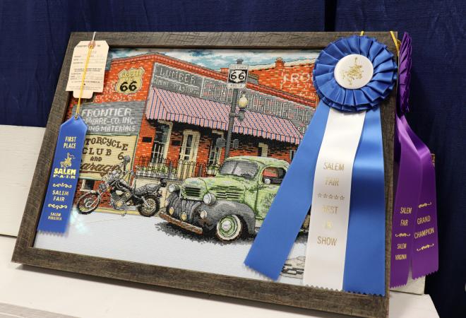 Blue Ribbon Exhibit - Salem Fair - Salem, Virginia