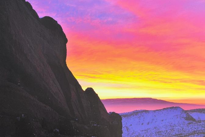 East Side Sunset by Rick Ahern