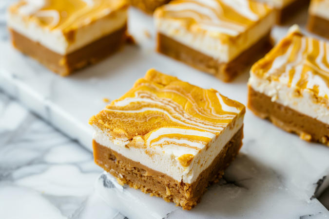 Mom's Pumpkin Bars Recipe provided by Kim