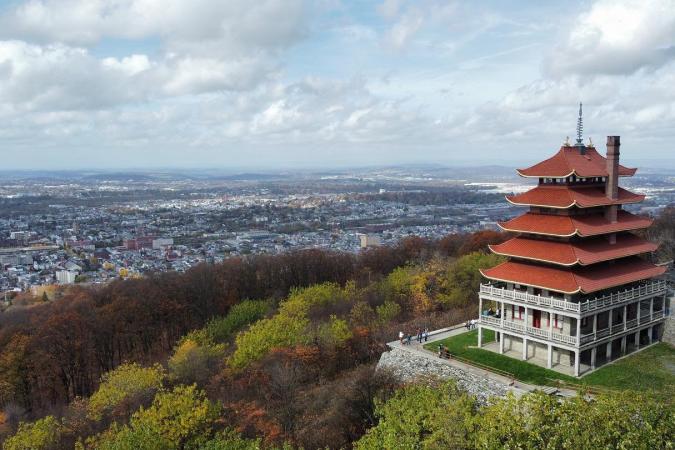 The Pagoda by @umbyaerial