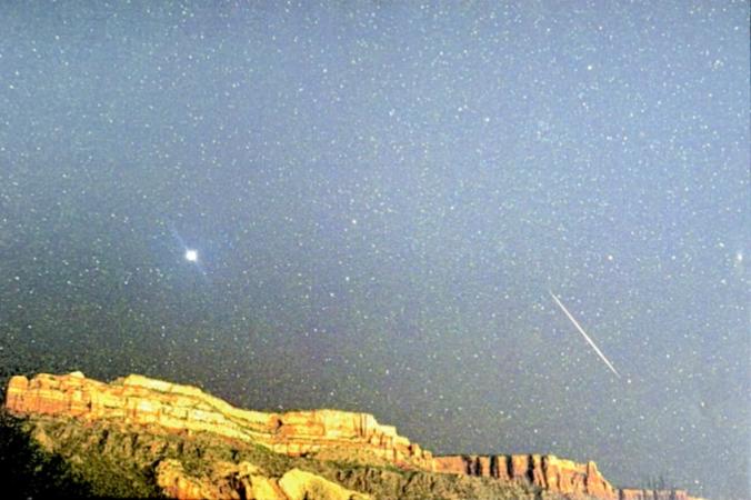 Leonid Meteor by Rick Ahern