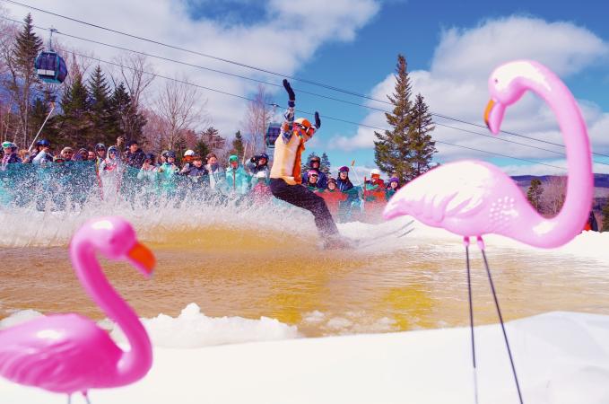 Bretton Woods Spring Beach Party