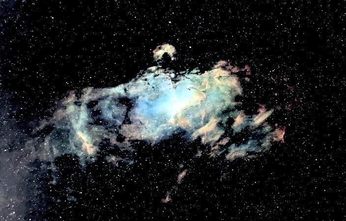 Eagle Nebula - SHO By Steve Kramer & Steven Kramer