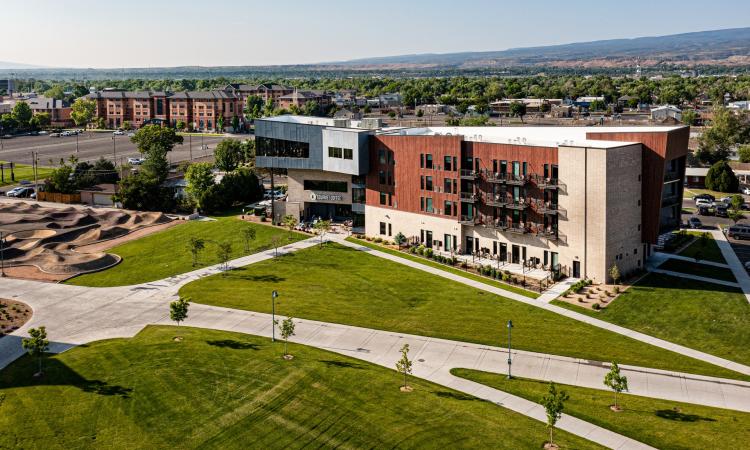 Overhead View of Hotel Maverick