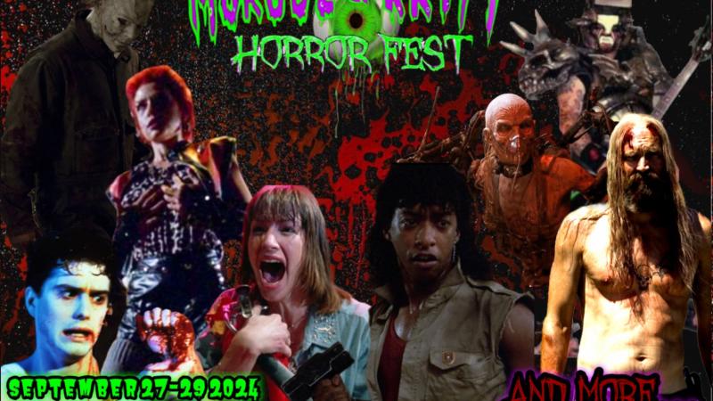 A graphic for the Morgue & Krypt Horror Fest happening Sept. 27-29, 2024 at the Isleta Resort.