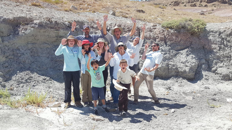 Group Posing on an Exploration with Museums of Western Colorado