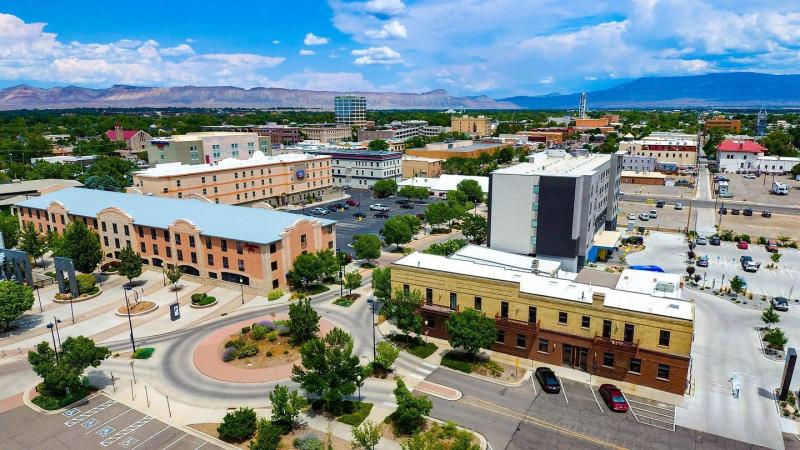 Aerial Photo of Downtown Grand Junction