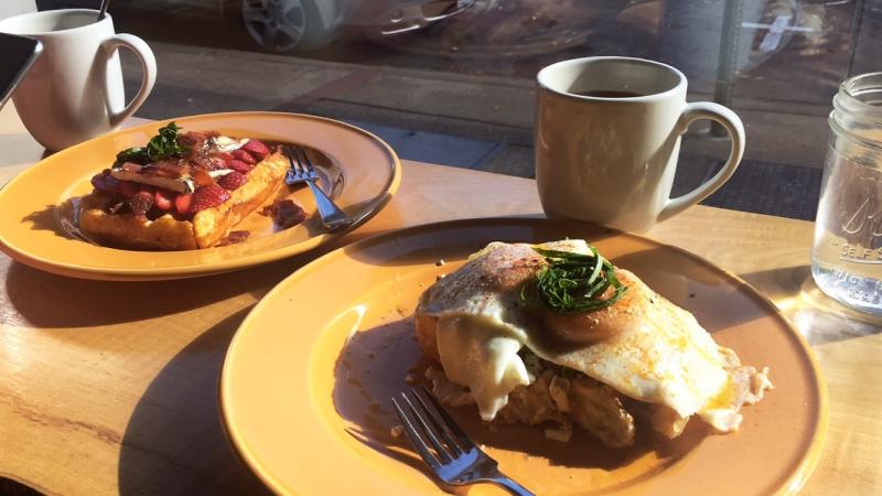 Off the Waffle Downtown Eugene by Melanie Griffin Off the Waffle Downtown Eugene by Melanie Griffin