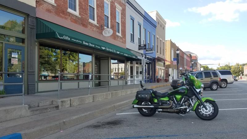 Get out and explore the back roads on a bicycle, motorcycle, convertible, jeep - doesn't matter what, just go enjoy the ride! Then, be sure to stop in town to refuel.
