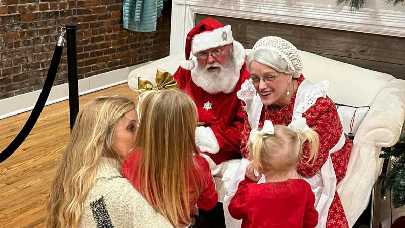 Kids of all ages enjoy a party with Mr. & Mrs. Claus! The Holly Jolly Party hosted by Brickhouse on Main includes crafts, snacks, Santa and more.