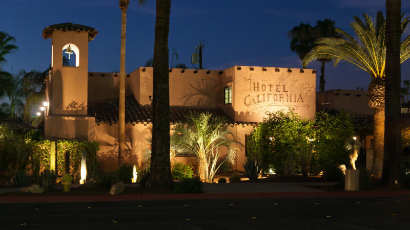hotel california in palm springs