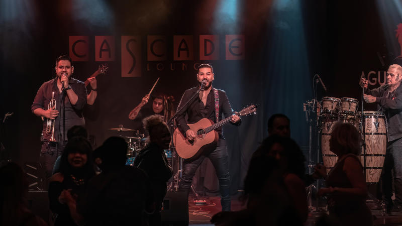 LatinNights-Cascade Lounge Agua Caliente Casino
