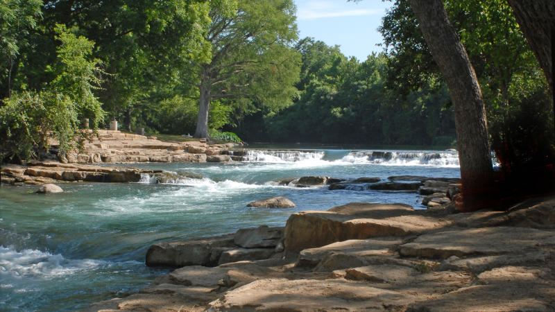 River scene at Rio Vista Park