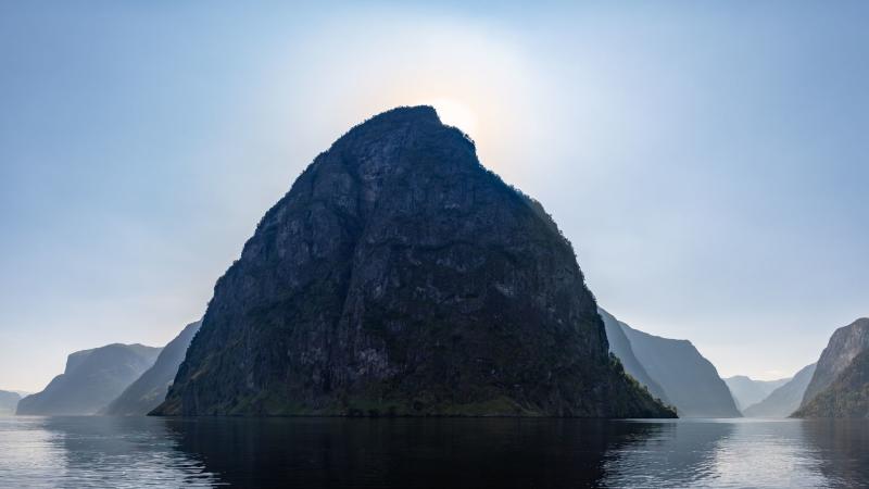 Beitelen, Aurlandsfjorden