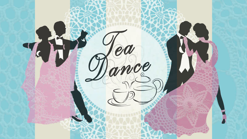 Illustration or ballroom dancers