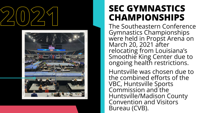 2021 VBC Hosts SEC Gymnastics Championships