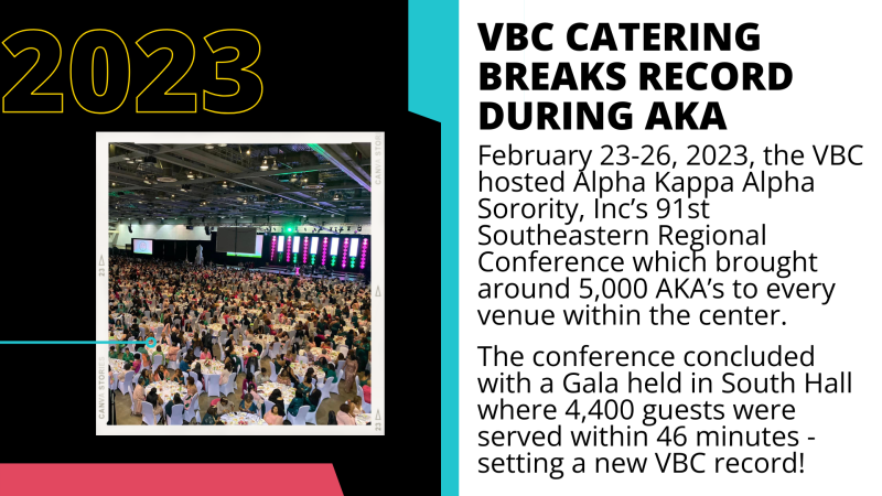2023 VBC Catering Breaks Record Serving AKA