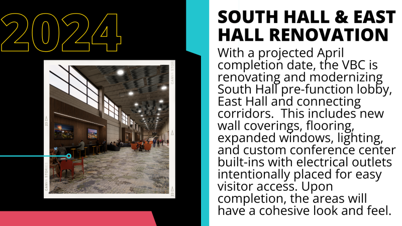 2024 VBC Renovates South Hall and East Hall