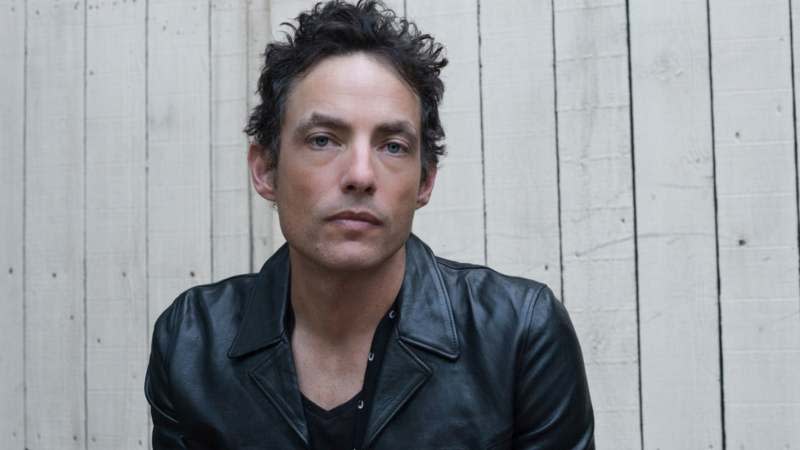 Jakob Luke Dylan, lead singer of The Wallflowers, poses for a photo