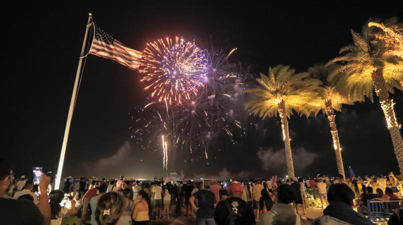 Labor Day Fireworks Image