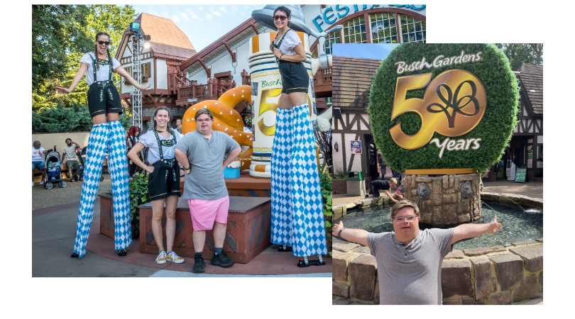 Downs and Towns at Busch Gardens Stacked
